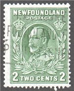 Newfoundland Scott 186ii Used F